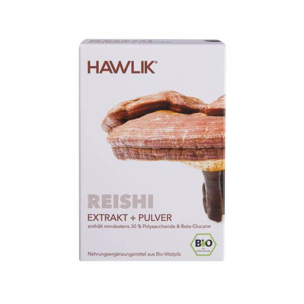 Reishi Extrakt + Pulver, 120 Kapseln