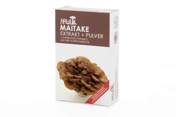 Maitake Extrakt + Pulver, 60 Kapseln