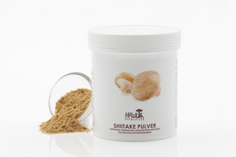 Shiitake Pulver, 100 gr